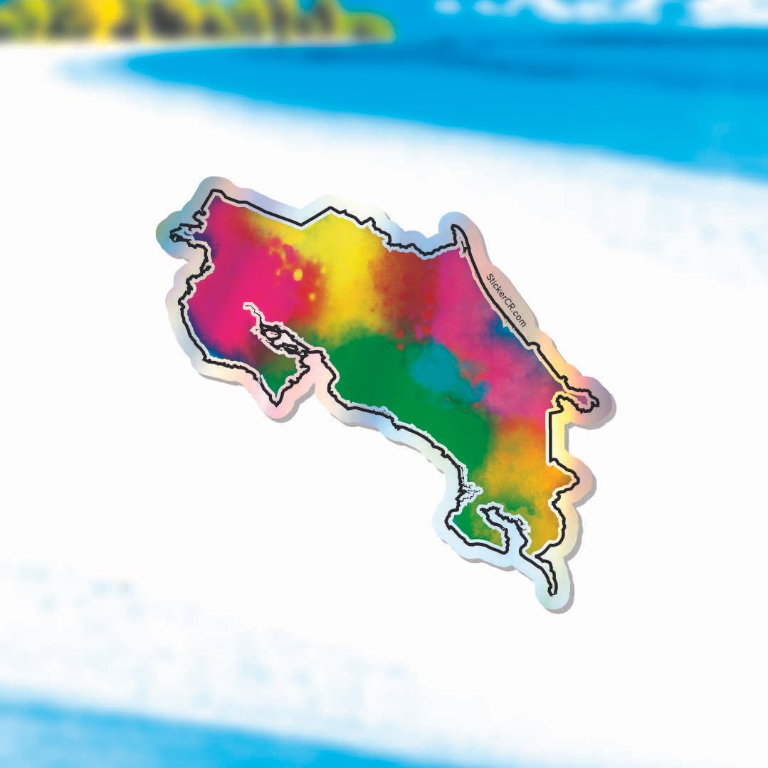 Sticker Mapa Costa Rica - Imagen 2