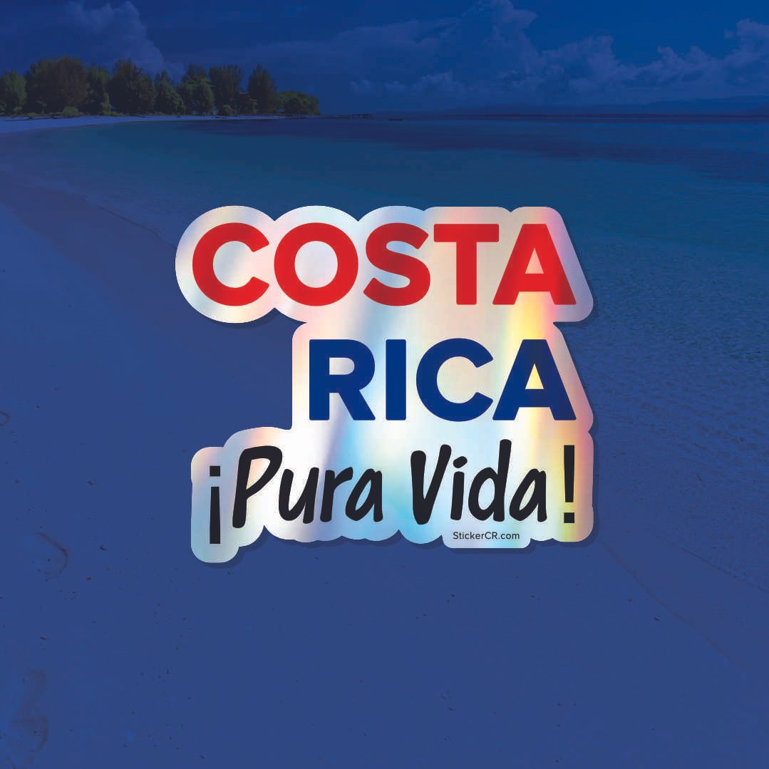 Sticker Costa Rica Pura Vida - Imagen 2