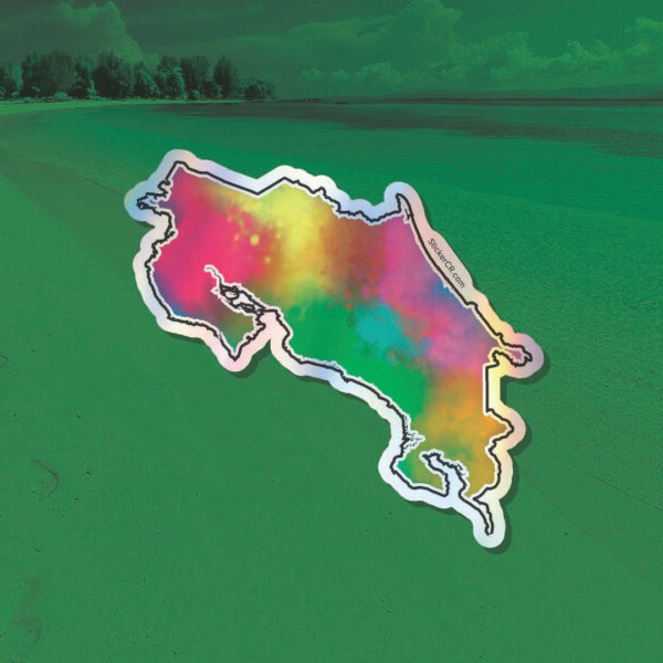 Sticker Mapa Costa Rica - Imagen 4