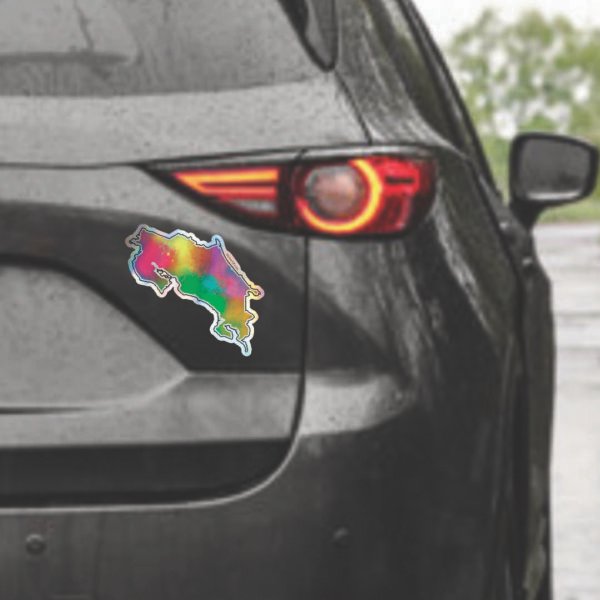 Sticker Mapa Costa Rica - Imagen 5